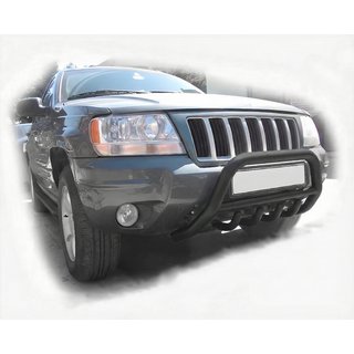 Predný ochranný rám WT003 Black Jeep Grand Cherokee WK 2004–2010 fotografia 1