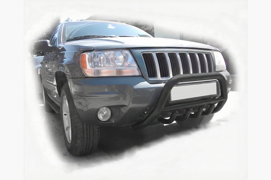 Jeep Grand Cherokee WK 2004–2010 Predný ochranný rám WT003 Black Image