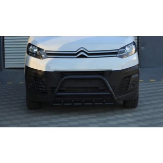 Bullbar WT003 Black (nerez) Peugeot Traveller 2017– fotografia 4