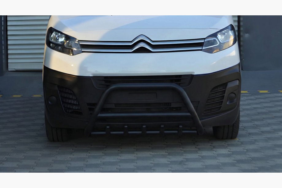 Peugeot Traveller 2017– Bullbar WT003 Black (nerez) Fotografia 4