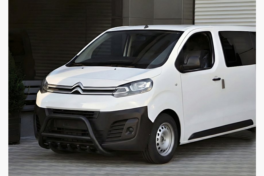 Peugeot Traveller 2017– Bullbar WT003 Black (nerez) Fotografia 3