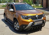 Renault Duster 2018–2024 Kengurín bez nápisu WT003 Black (nerez) fotografia 5