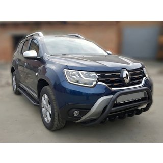Kengurín bez nápisu WT003 Black (nerez) Dacia Duster 2018–2024 fotografia 1