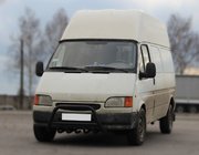 Ford Transit 1991–2000 Bullbar WT003 Black (nerez) fotografia 1