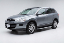 Mazda CX-9 2007–2016 Bočné nášľapy Tayga Grey (2 ks, hliník) fotografia 1