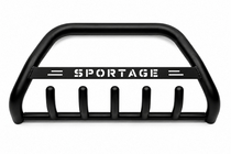 Kia Sportage 2004–2010 Predný ochranný rám WT004 Black (nerez) fotografia 1
