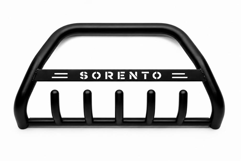 Kia Sorento III UM 2014–2020 Predný ochranný rám WT004 Black (nerez) Image