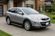 Mazda CX-9 2007–2016 Bočné nášľapy Fullmond (2 ks, hliník) fotografia 1