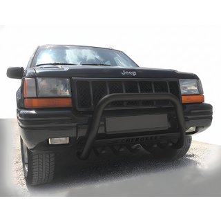 Predný ochranný rám WT004 Black (nerez) Jeep Grand Cherokee WJ 1999–2004 fotografia 1