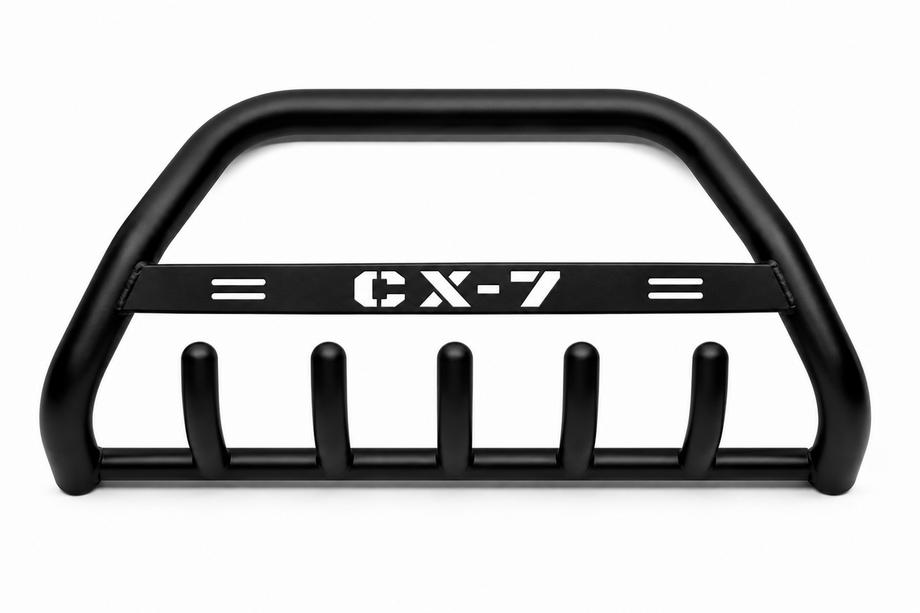 Mazda CX-7 2006–2012 Predný ochranný rám WT004 Black (nerez) Image