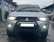 Mitsubishi L200 2006–2015 Predný ochranný rám WT004 Black (nerez) fotografia 2
