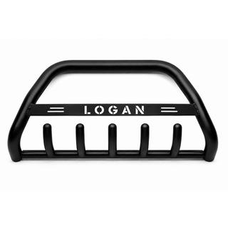Predný ochranný rám WT004 Black (nerez) Renault Logan MCV 2013–2022