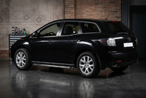 Mazda CX-7 2006–2012 Bočné nášľapy Maydos V1 (2 ks, nerez) fotografia 1