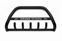 Suzuki Grand Vitara 2005–2017 Predný ochranný rám WT004 Black (nerez) fotografia 2