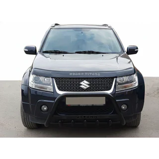 Predný ochranný rám WT004 Black (nerez) Suzuki Grand Vitara 2005–2017 fotografia 3