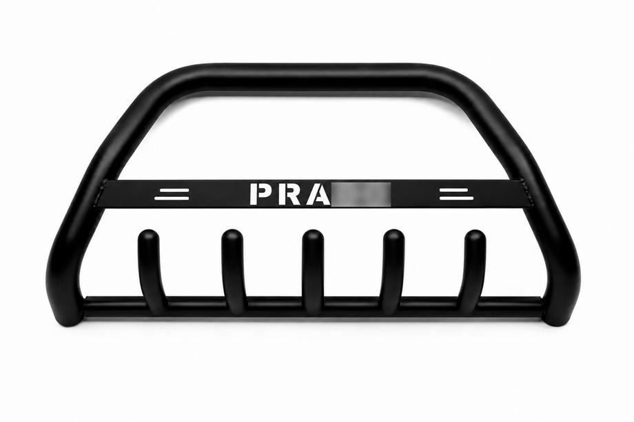 Toyota Land Cruiser Prado 150 2009–2023 Predný ochranný rám WT004 Black (nerez) Fotografia 2