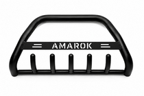 Volkswagen Amarok 2010–2022 Predný ochranný rám WT004 Black (nerez) fotografia 1
