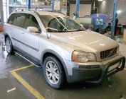 Volvo XC90 2002–2014 Predný ochranný rám WT004 Black (nerez) fotografia 2