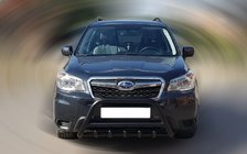 Subaru Forester 2013–2018 Bullbar WT003 Black (nerez) fotografia 4