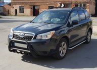 Subaru Forester 2013–2018 Bullbar WT003 Black (nerez) fotografia 1