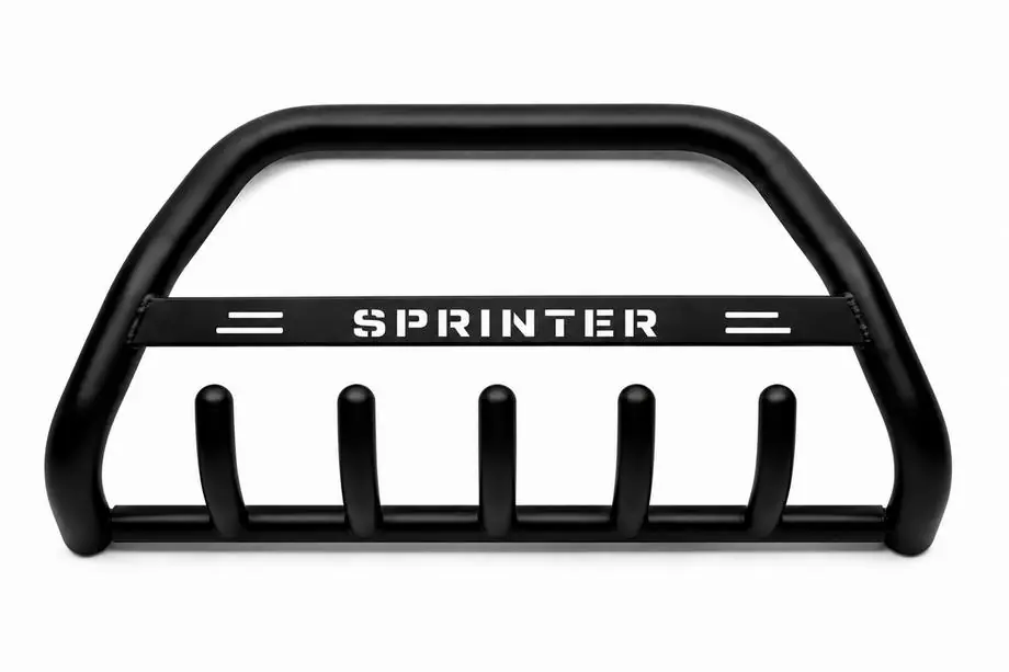 Mercedes Sprinter W907/W910 2018– Predný ochranný rám WT004 Black (nerez) Image