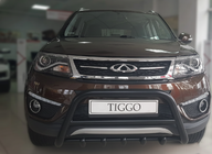 Chery Tiggo 5 2013– Bullbar WT003 Black (nerez) fotografia 1