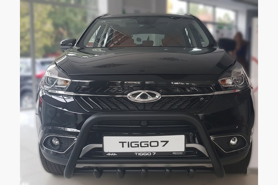 Chery Tiggo 7 2016–2019 Bullbar WT003 Black (nerez) Image