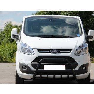 Bullbar WT003 Black (nerez) Ford Custom 2013–2022 fotografia 3