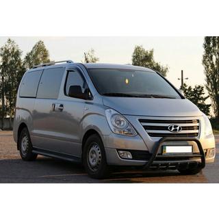 Bullbar WT003 Black (nerez) Hyundai H300, H1, Starex 2008–2020 fotografia 4