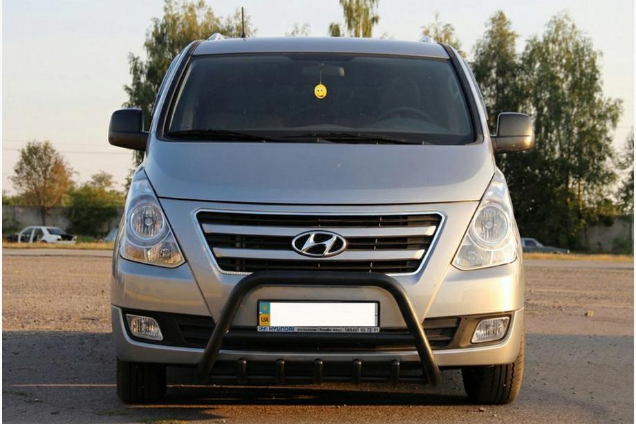 Hyundai H300, H1, Starex 2008–2020 Bullbar WT003 Black (nerez) Image