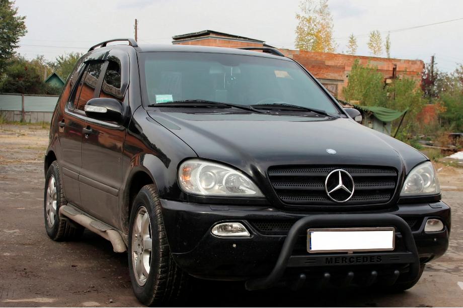 Mercedes ML W163 1997–2005 Kengurin WT004 Black (nerez) Image