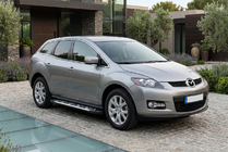 Mazda CX-7 2006–2012 Bočné nášľapy Sunrise (2 ks, hliník) fotografia 1