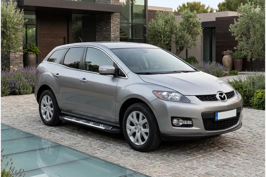 Mazda CX-7 2006–2012 Bočné nášľapy Sunrise (2 ks, hliník) Image
