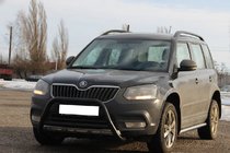Skoda Yeti 2009–2017 Bullbar WT003 Black (nerez) fotografia 4