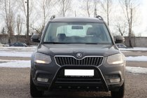 Skoda Yeti 2009–2017 Bullbar WT003 Black (nerez) fotografia 3