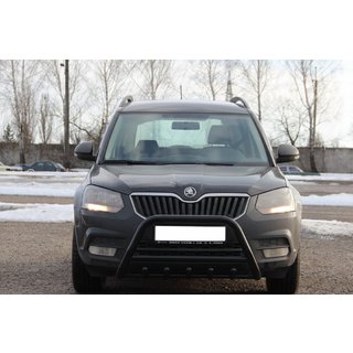 Bullbar WT003 Black (nerez) Skoda Yeti 2009–2017 fotografia 3