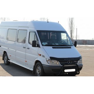 Predný ochranný rám WT003 Black (nerez) Mercedes Sprinter W901/902/903/904/905 1995–2006 fotografia 4