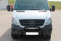 Mercedes Sprinter W906 2006–2018 Predný ochranný rám WT004 (čierny) fotografia 3