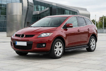 Mazda CX-7 2006–2012 Bočné nášľapy Bosphorus Black (2 ks, hliník) fotografia 1