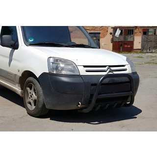 Bullbar WT003 Black (nerez) Citroen Berlingo 1996–2008 fotografia 4