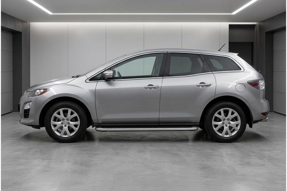 Mazda CX-7 2006–2012 Bočné nášľapy Tayga Grey (2 ks, hliník) Image