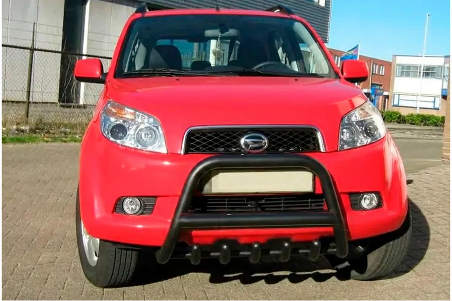 Daihatsu Terios 2006–2017 Predný ochranný rám WT003 Black (nerez) Image