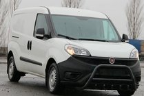 Fiat Doblo II 2010–2022 Predný ochranný rám WT003 Black (nerez) fotografia 4