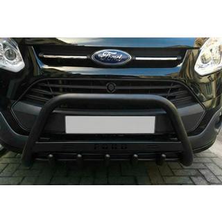 Predný ochranný rám WT004 Black (nerez) Ford Custom 2013–2022 fotografia 1