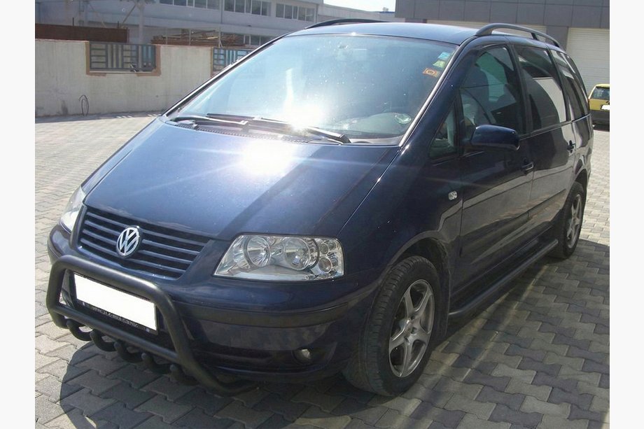 Ford Galaxy 1995–2006 Bullbar WT003 Black (nerez) Image