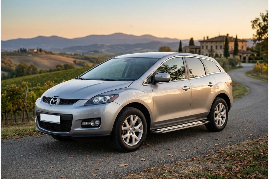 Mazda CX-7 2006–2012 Bočné nášľapy Rainbow (2 ks, hliník) Image