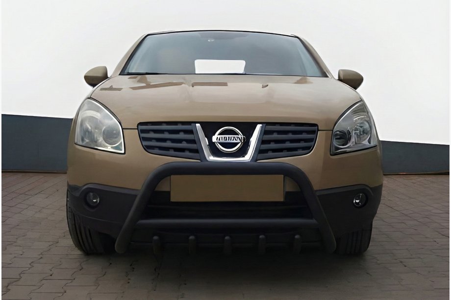 Nissan Qashqai 2010–2014 Bullbar WT003 Black (nerez) Image