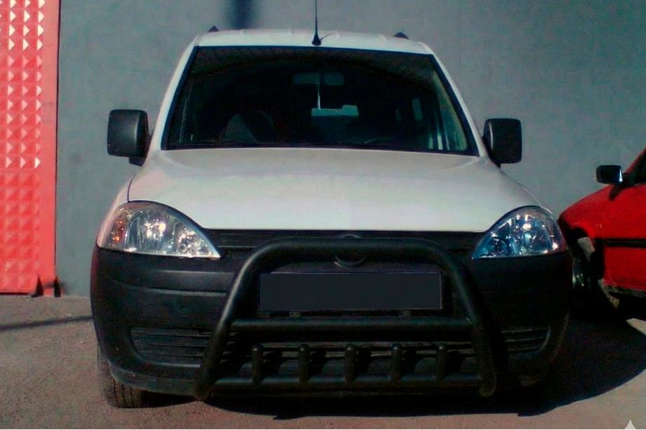 Opel Combo 2002–2012 Bullbar WT003 Black (nerez) Image