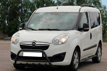 Opel Combo 2012–2018 Bullbar WT003 Black (nerez) fotografia 1