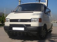Volkswagen T4 Caravelle/Multivan 1990–2003 Bullbar WT003 Black (nerez) fotografia 2